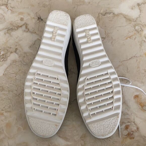 Flexx Run Crazy Too Leather Lace Up Wedge Shoes - Picture 9 of 10